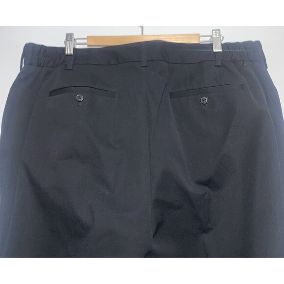 Eddie Bauer Pants Womens 20W Black StayShape Twill Curvy Fit Dress Work NWT - Picture 5 of 9